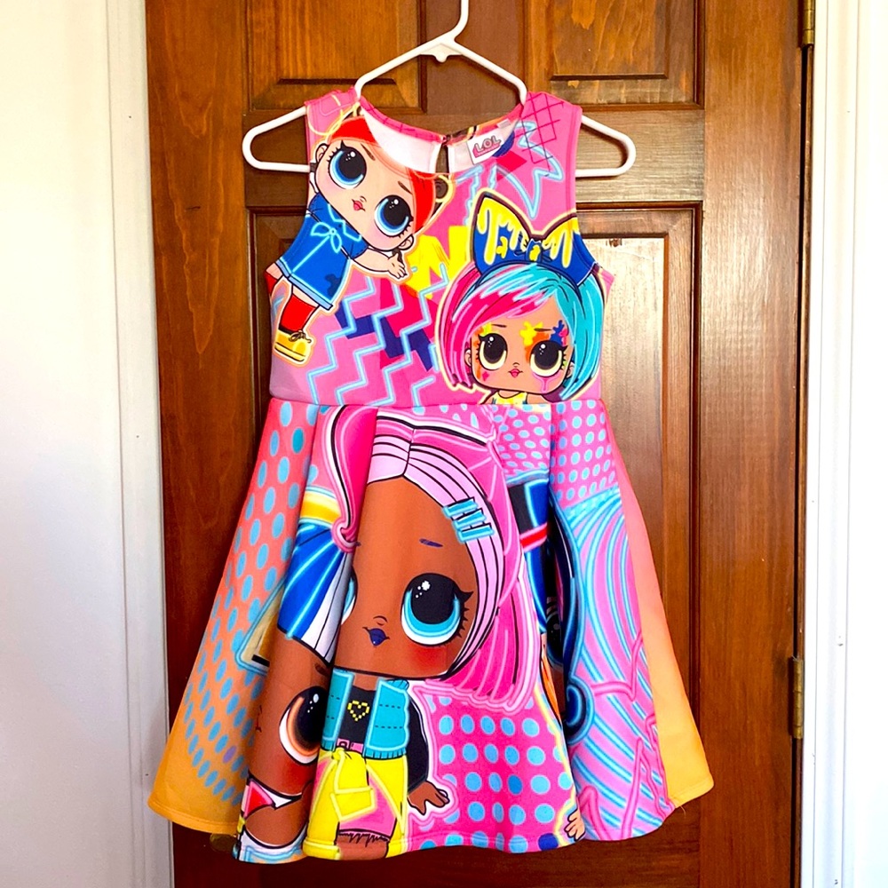 Beautiful colorful LOL Dress Size XL 14/16